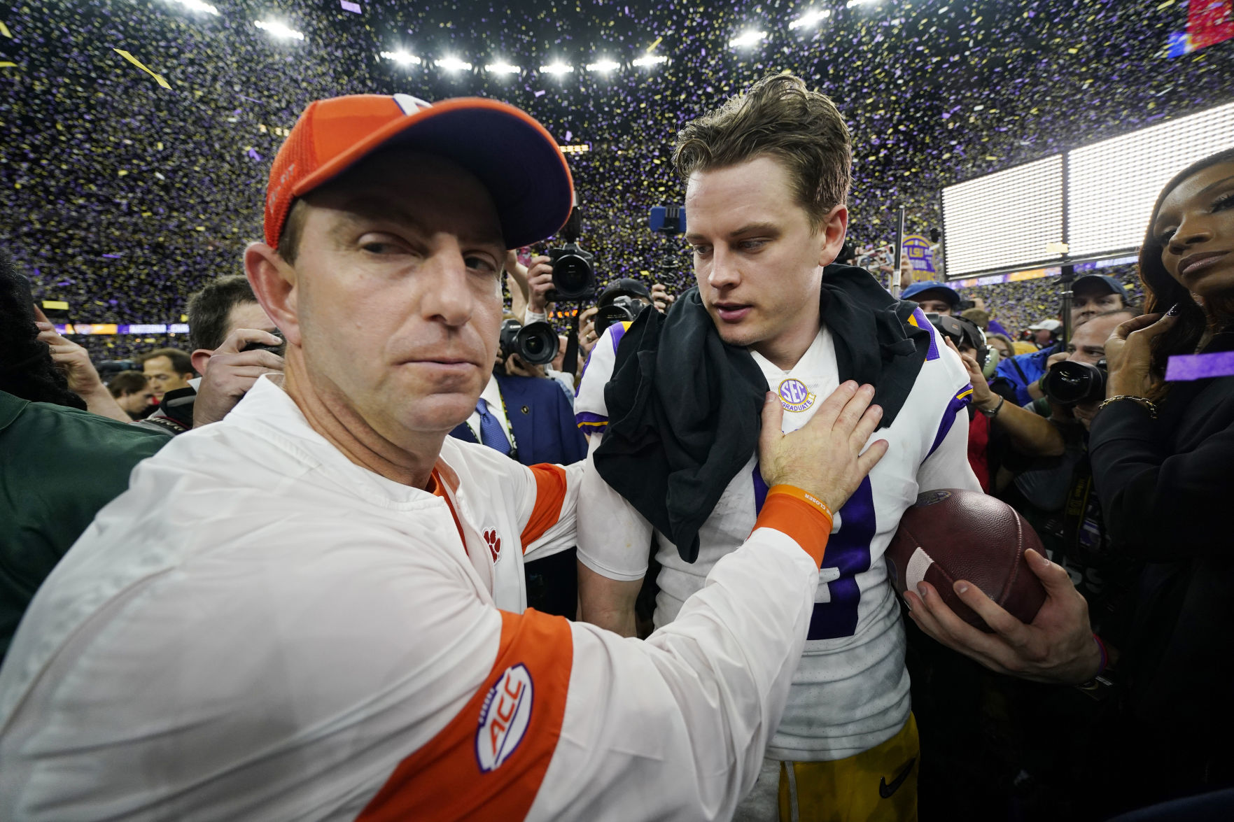 CFP Championship Clemson LSU Football